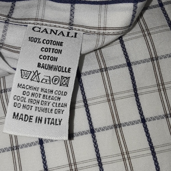 Canali Sportswear Authentic Shirt size small - Picture 5 of 7